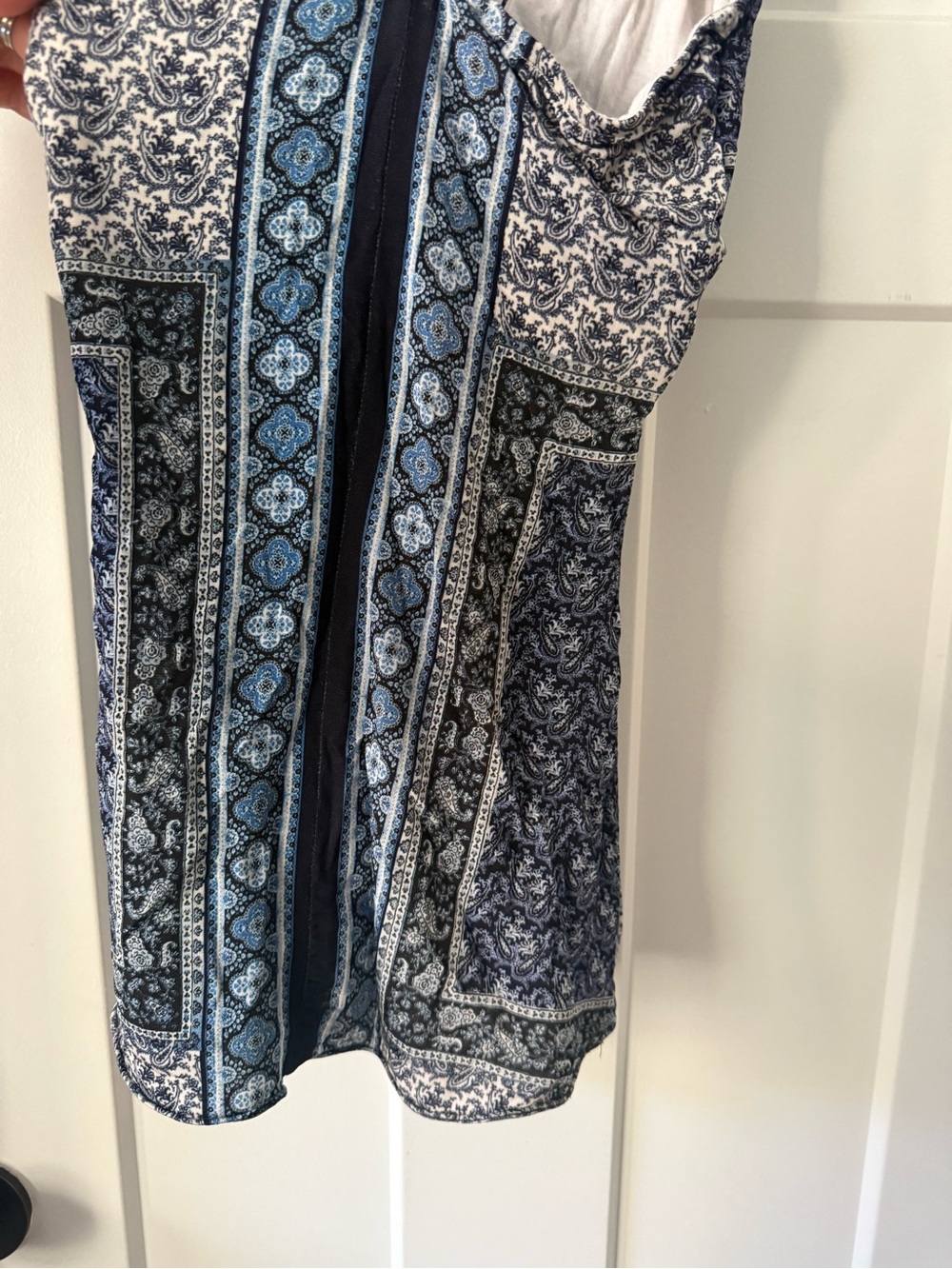 Sky Blue and White Tank Top - Picture 4 of 6